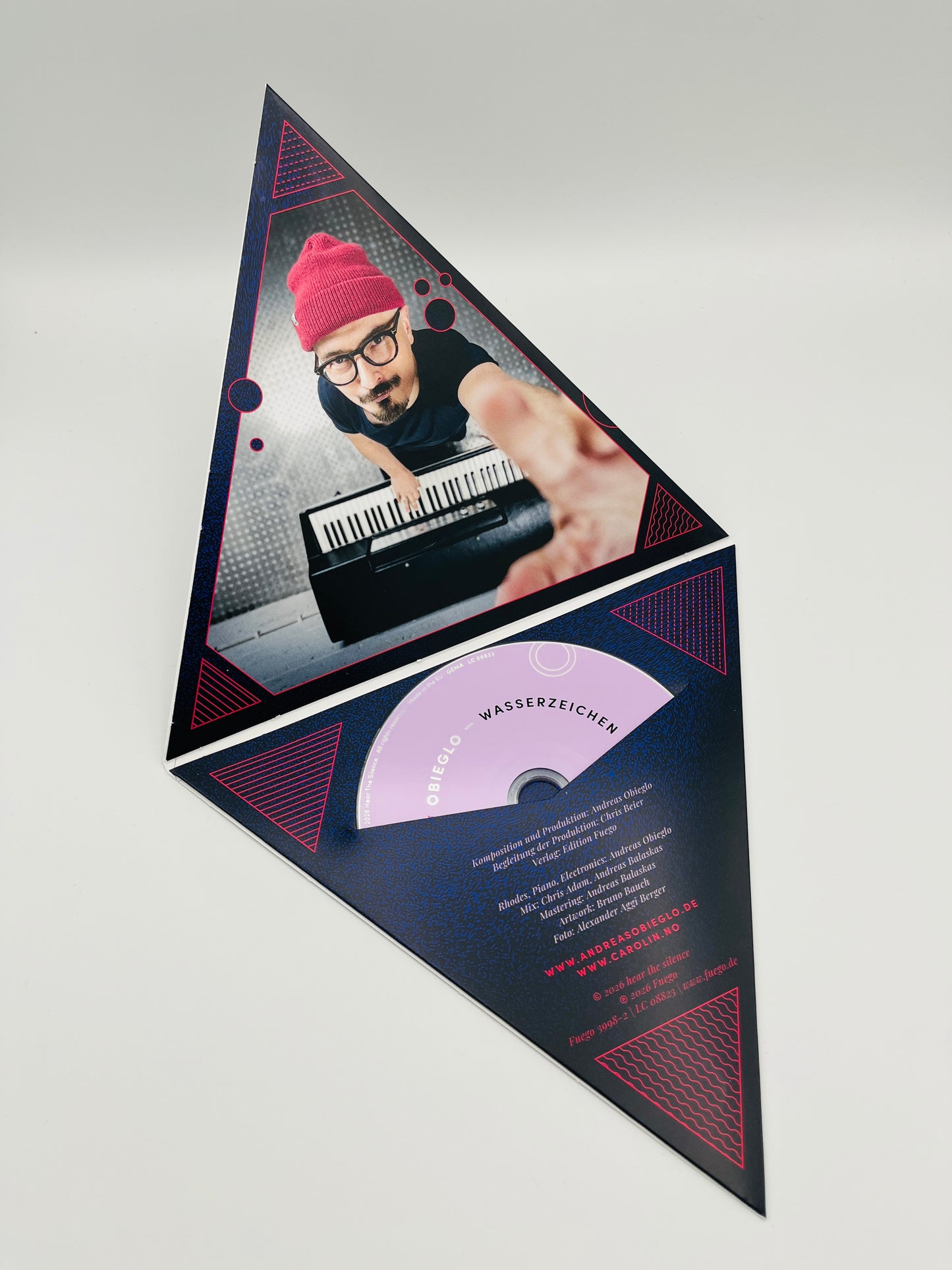 CD - "Wasserzeichen" - Obieglo - VORÜBERGEHEND AUSVERKAUFT! JETZT VORBESTELLEN