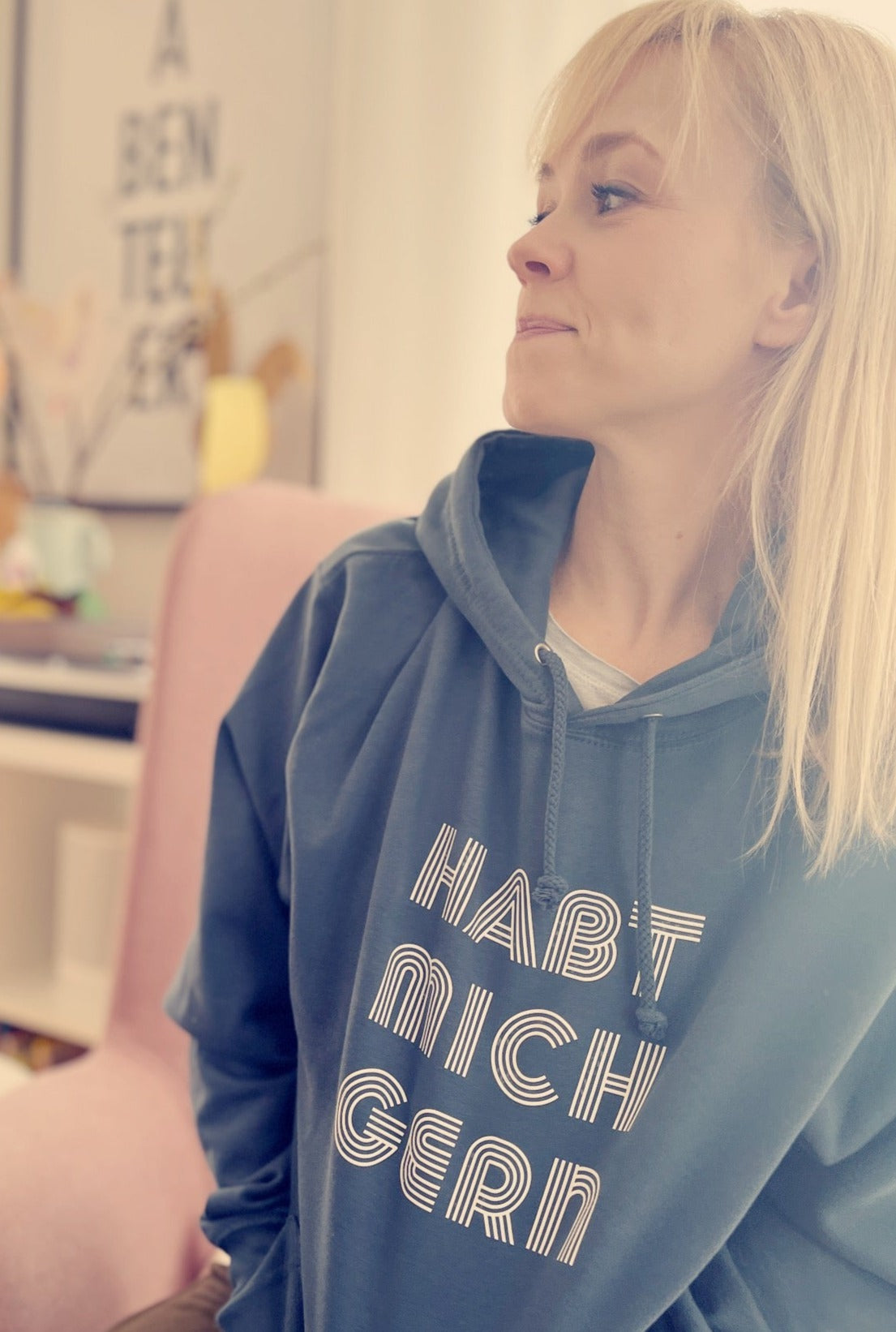 Hoodie - "Habt mich gern" - unisex