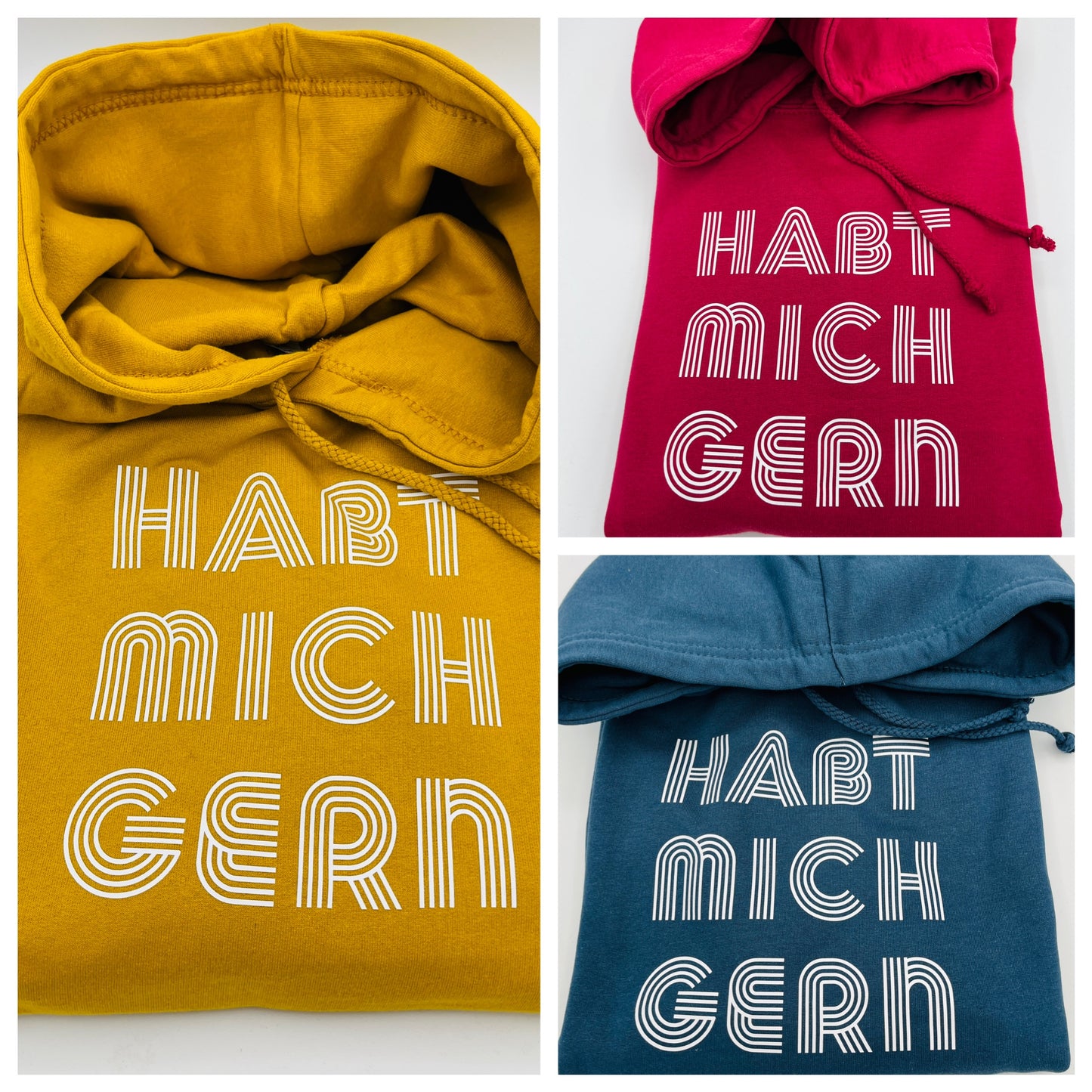 Hoodie - "Habt mich gern" - unisex