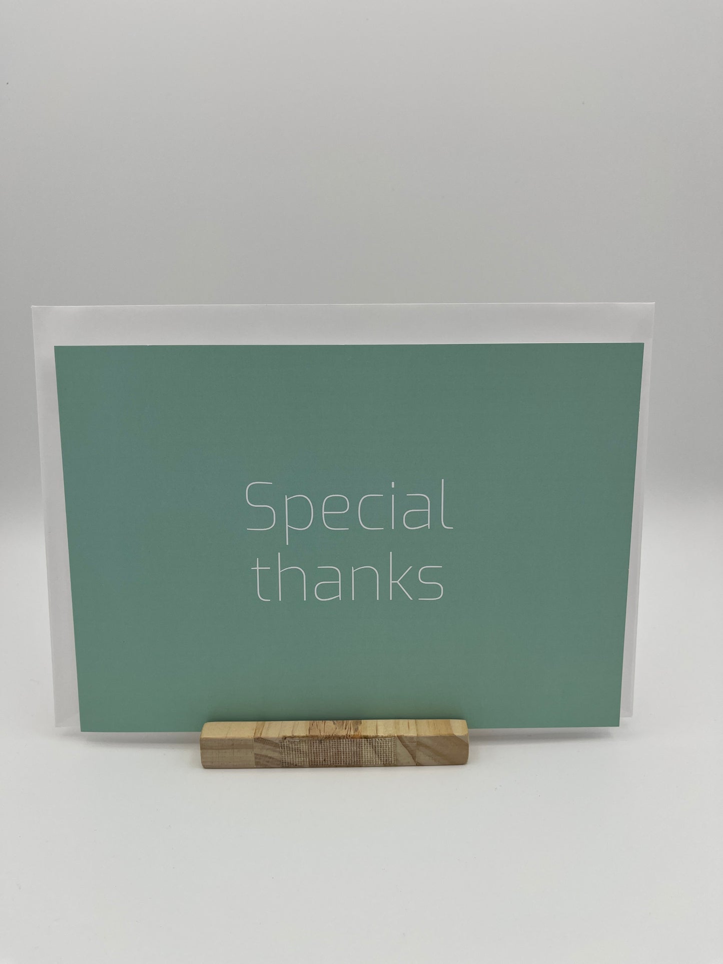 Dankeskarte "Special Thanks" mit CD